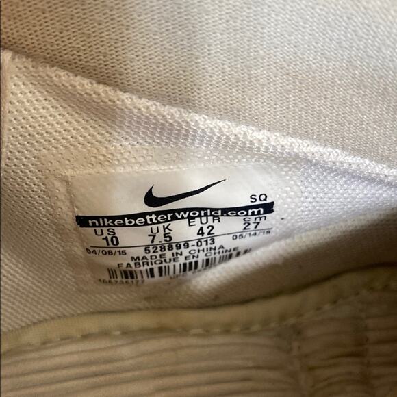 Nike Women's Dunk Sky High Wedge Sneakers Light Bone Metallic Red Bronze - 10 - Picture 7 of 12